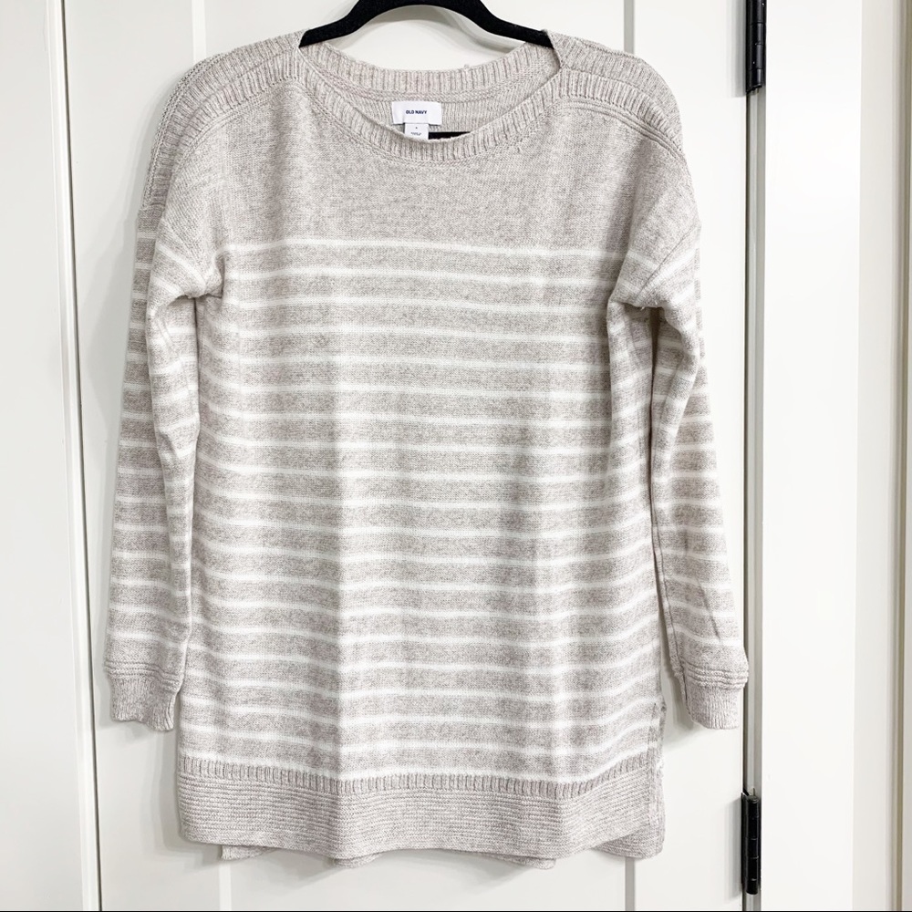 Old Navy Boatneck Tunic Sweater